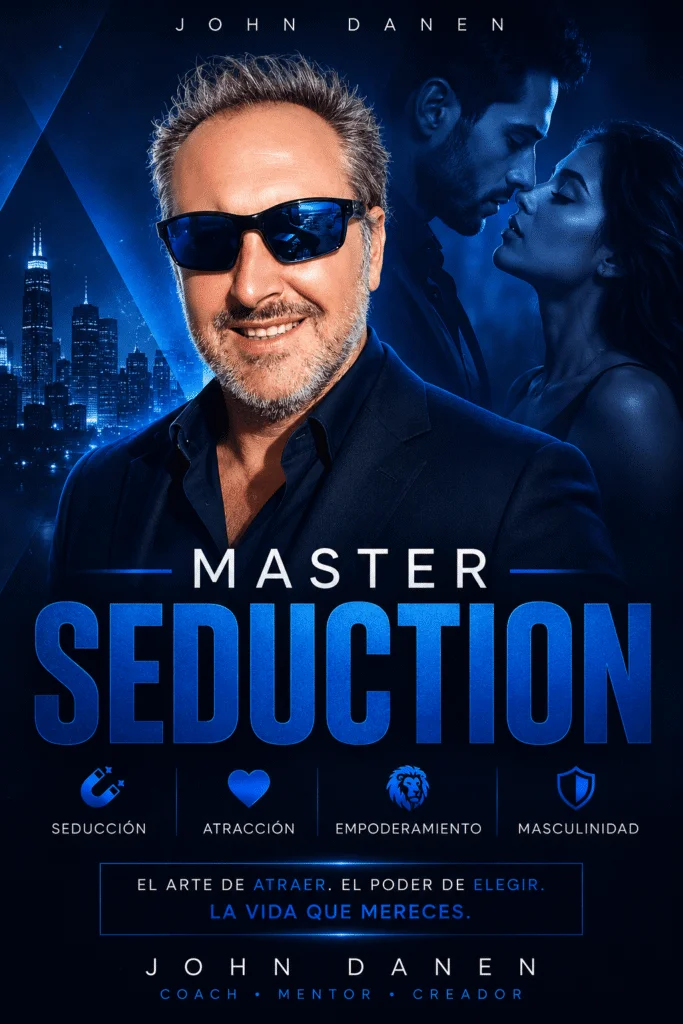 Portada del videocurso de seducción Master Seduction de John Danen